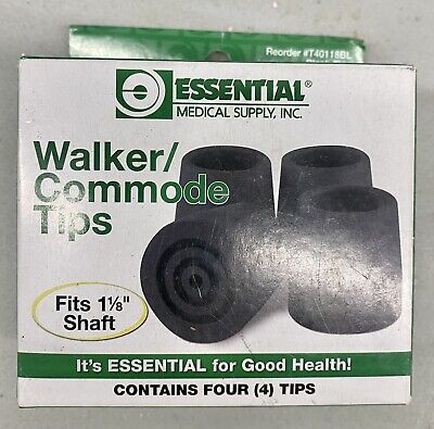 Puntas de goma Essential Walker/cómoda, 4 piezas