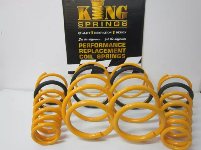 Lowered Front & Rear KING Springs to suit Commodore VE V8 Sport Wagon Models