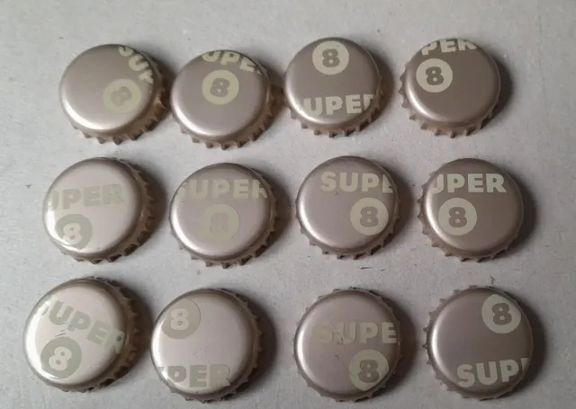 capsules de bière serie  Belgique "super8 bio pils" unused