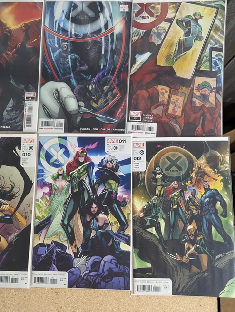 X-Men (Vol 6) 1 - 16 (2021) VF/NM- Run SET Lot of 16 Cyclops Nimrod Marvel 4