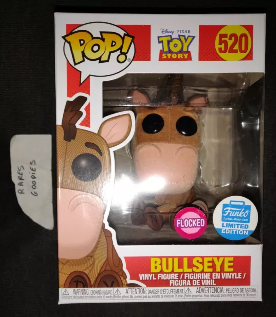 FUNKO POP DISNEY Toy Story Flocked Bullseye 520 Funko Limited
