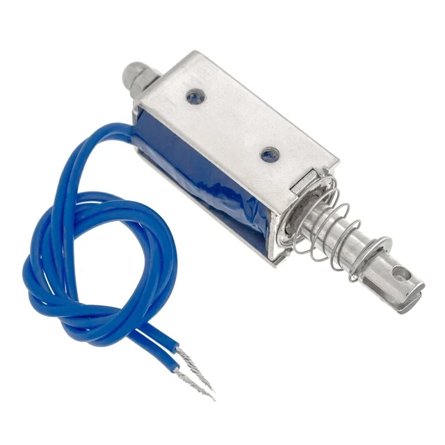 Pressione treno elettrico DC 24 V 10 mm rilascio chiavistello di bloccaggio chiavistello di cattura