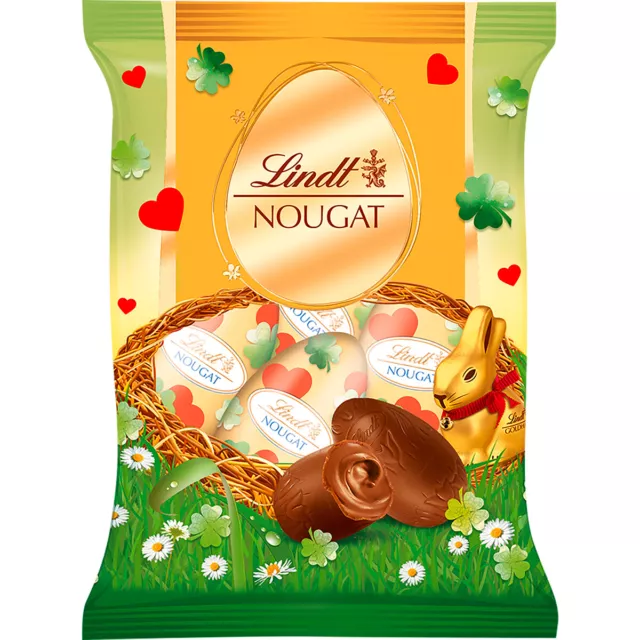 Lindt Portafortuna Edizione Nougat Uova Di Alpenvollmilch 90g