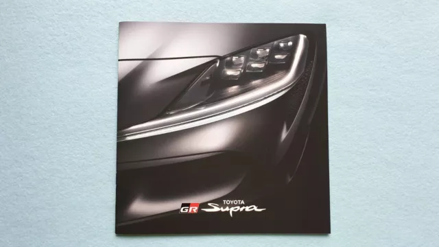 Toyota Supra 3.0L Pro A90 Edition car brochure sales catalogue April 2019 MINT