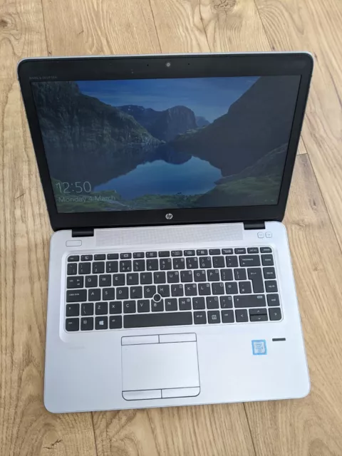 HP Elitebook 840 G3 Core i5 6200U 2.40GHz 8GB RAM 256GB SSD 14.1" Laptop 865