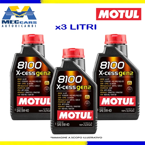 Óleo De Motor Motul Sintético 8100 X-cess Gen2 5w-40 | Brasil - Foto 5