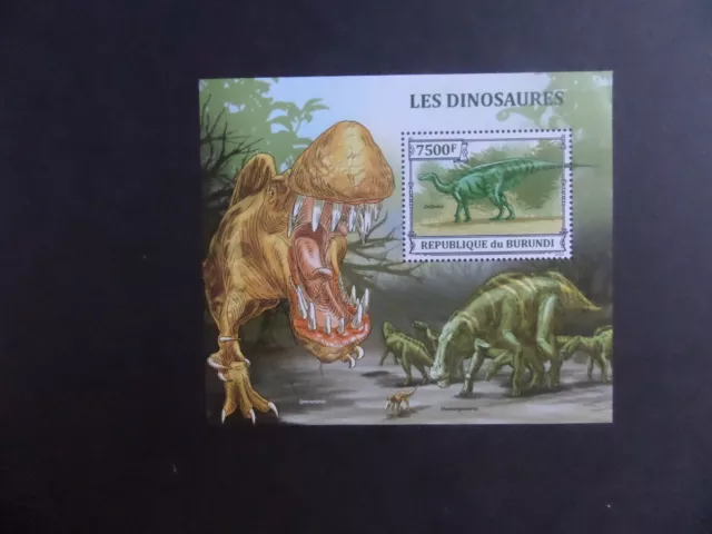 Burundi 2013 Dinosaur MS Miniature Sheet MNH UM unmounted mint