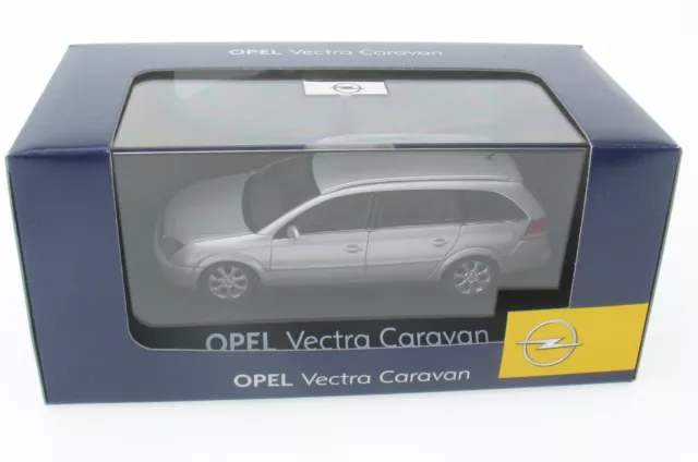 SCHUCO - OPEL Vectra C Caravan - silber metallic - Kombi - 1:43 Neu Model Car