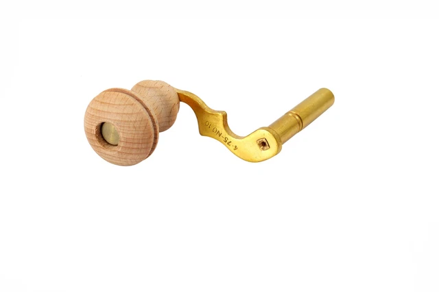 MODERN GRANDFATHER CLOCK Winding Key Crank Winder Mainspring Key Clock ...