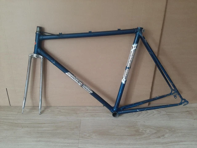 CADRE VELO G. DEVILLARD 2542g 48.5×49.5cm ARTISANAL CARBONE MANGANESE