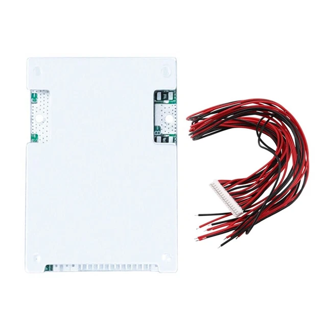 Scheda di protezione batteria 16S 30A 48V LiFePo4 BMS con bilanciamento per e-bike EScoot A5O8