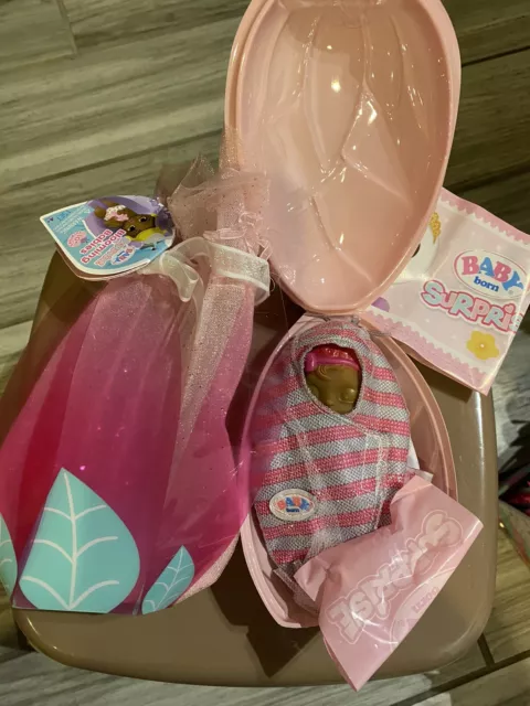 New Baby Born Surprise Blooming Babies Candy Stripes