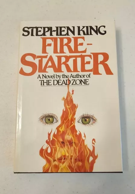 Firestarter Stephen King First Edition 1st Print Viking Hardcover with DJ VG