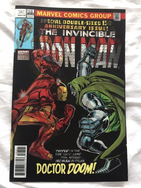 Invincible Iron Man #593 Comic , Marvel Lenticular 3D Variant