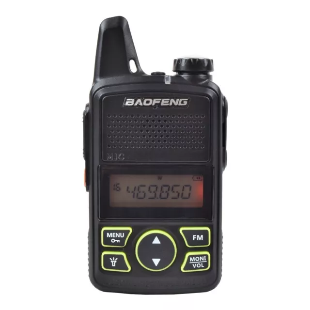 MINI RADIO RICETRASMITTENTE FM/UHF BF-T1 BAOFENG  400-470 MHz 20 CANALI