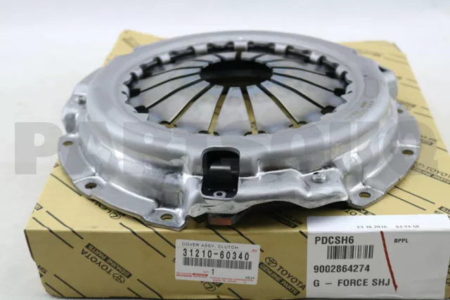 3121060340 Genuine Toyota COVER ASSY, CLUTCH 31210-60340