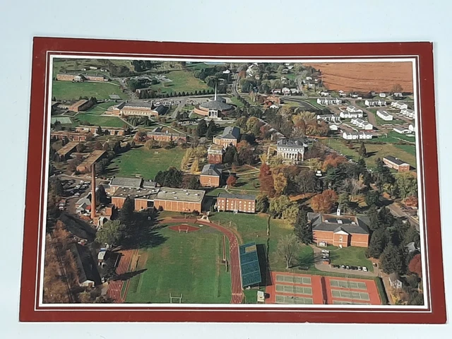 VTG Aerial View Susquehanna University, Selinsgrove, Pennsylvania, PA Postcard
