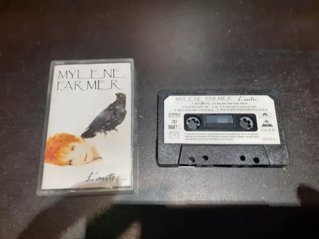 mylene farmer CASSETTE K7 AUDIO TAPE  " l autre "