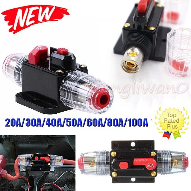 Interruttore Automatico Con Fusibile - DC12V/24V, 80-300A, Per Auto E Barche, Con Reset - Foto 7