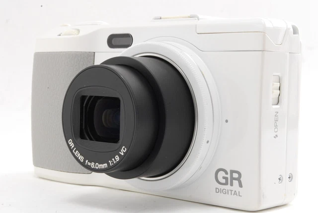 [NEAR MINT] RICOH GR DIGITAL IV 4 10.4MP Camera White Limited Edition From Japan 3