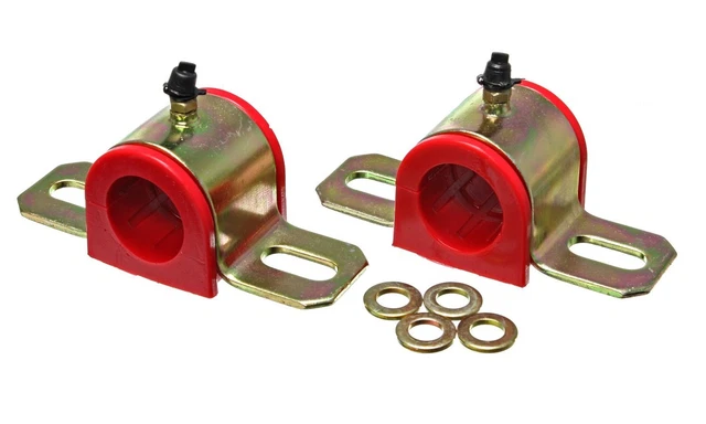 Energy Suspension 9.5164R 1-1/8" Greasable Sway Bar Set