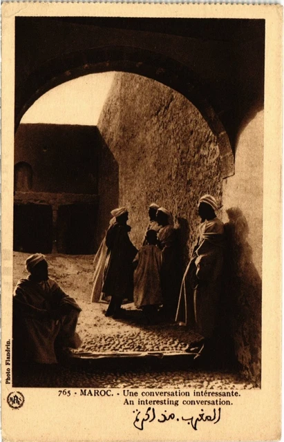 Carte Postale Ancienne CPA Maroc - Vraie Photo, Flandrin 47, Marchandes