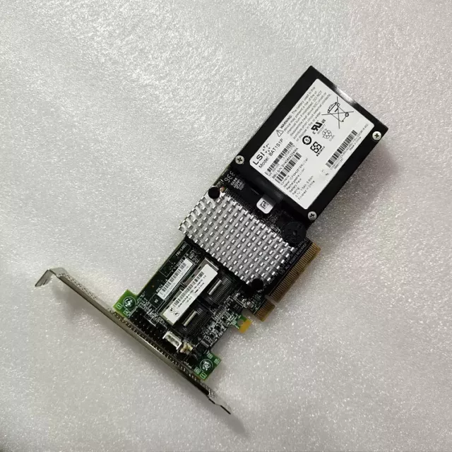 LSI Megaraid SAS 9260-8i SATA / SAS Controller PCIe x8 + BBU