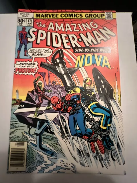 AMAZING SPIDER-MAN #171 - "PHOTON Is Another Name For...?" (1977) Marvel (VF)