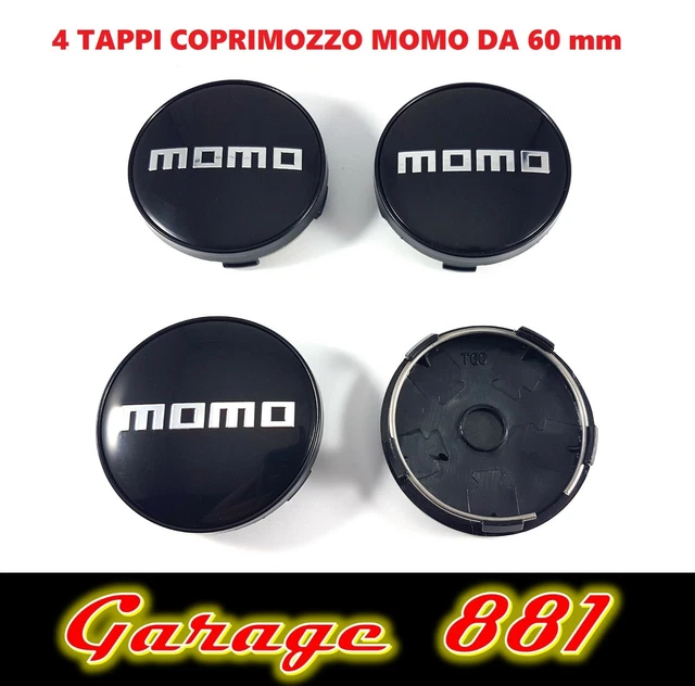 SET 4 BORCHIE RUOTA COPRI CERCHI CALOTTE 16 TREND BLACK PER LANCIA Y - Foto 4