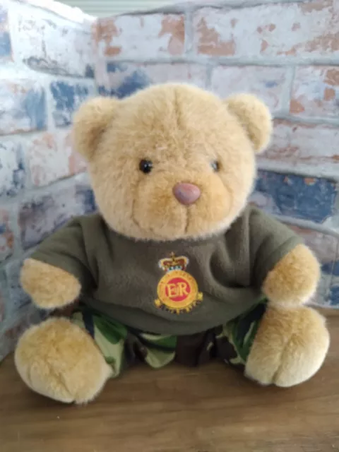 Royal Military Academy Sandhurst Teddy Bear Army Collectable  Soft Toy