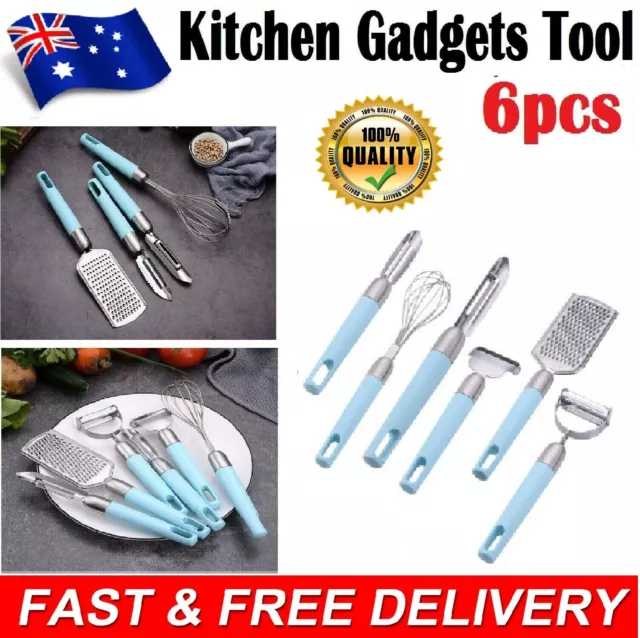 Kitchen Gadget Tool Set For Cooking Fruit Vegetable Slice Potato Cutter Peeler