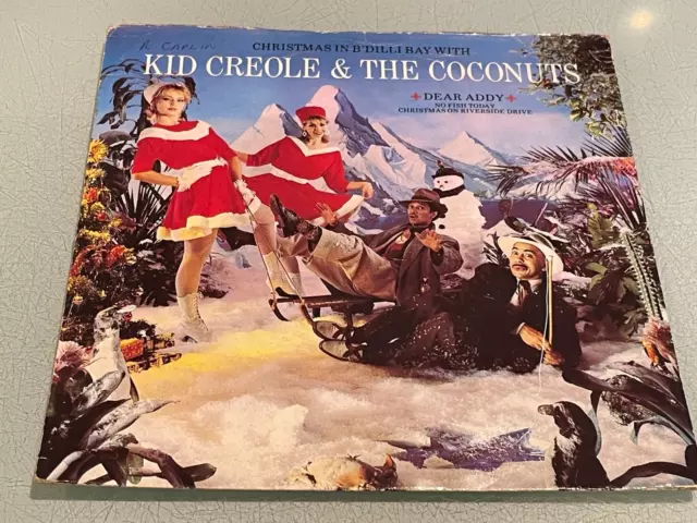 Christmas in B'Dilli Bay With Kid Creole & The Coconuts - Vinyl 7" Single EP