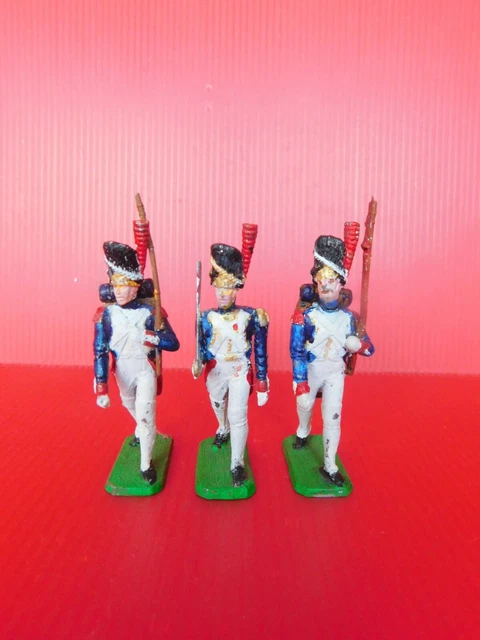 Soldat De Plomb MIM 1er Empire - Grenadier Au Défilé (Belgique, 60mm)