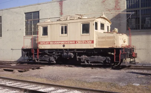 Texas Transportation Company Railroad Train SAN ANTONIO TX 1967 Photo Slide
