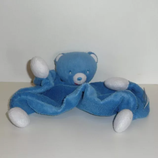 Doudou Ours Nestlé - Bleu blanc