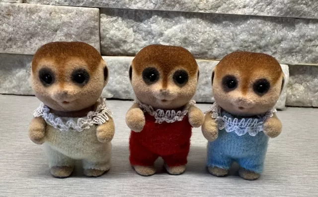 Calico critters meerkat family sales