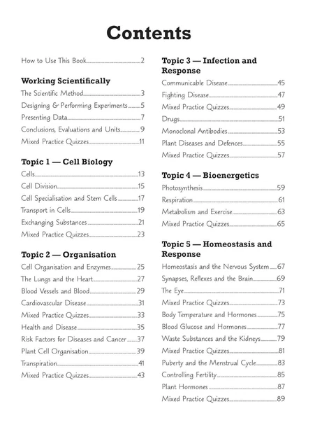GCSE BIOLOGY AQA Knowledge Retriever: for the 2026 and 2027 exams (CGP ...