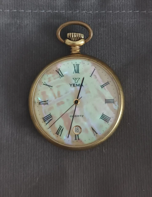 Montre à Gousset Ancienne Yema Dorée - Modèle P2782 - Fonctionne - état D'occasion