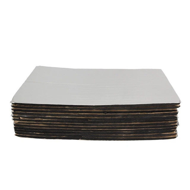50x30cm Voiture Pare-Feu Isolation Thermique Protection Auto Son Tapis de Sol