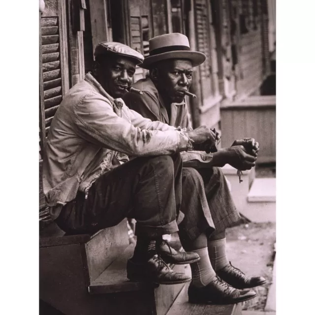 Vintage Photo Portrait African American Gentlemen Charleston New Fine Art Print