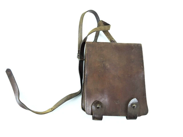 Bolso Organizador Otomano Turco Antiguo De Piel Con Mapa Multibolsillos Satchel