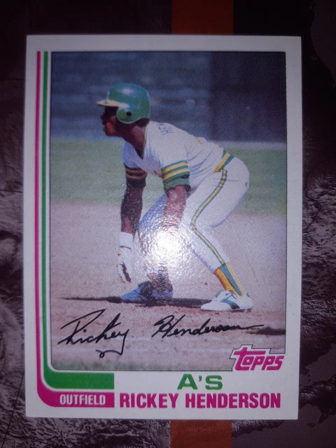 1993 Topps #750 Rickey Henderson Baseball Card – Oakland Athletics, NM-MT Condition