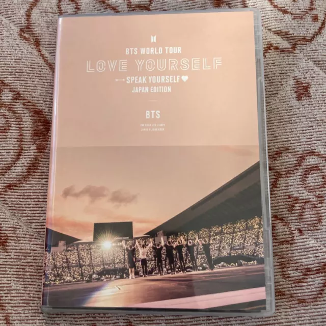 BTS World Tour LOVE YOURSELF: SPEAK YOURSELF Japan Edition DVD