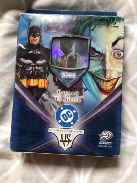 VS System Trading Card Game DC Batman Vs Joker Starter Set