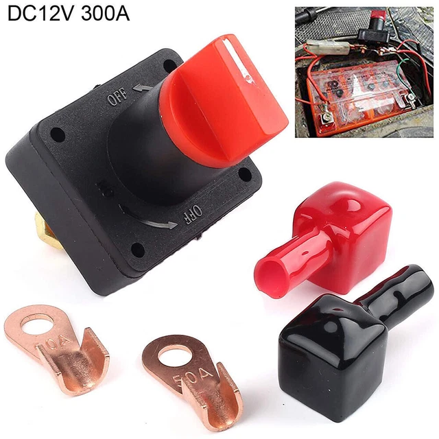 BATTERY SWITCH ON Off Rotary Isolator DC12V 300A for Car Truck Boat