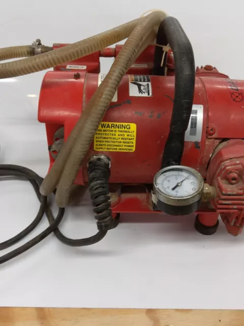 GAST VACUUM PUMP 1VBF-25-M100X see description (USED NOT TESTED)