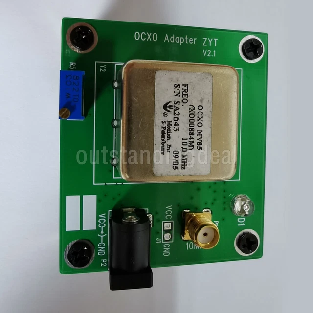 10MHz OCXO Frequency Standard Oven Controlled Crystal Oscillator 5V Sine Wave SZ