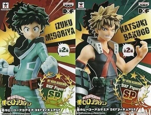 Figuras MHA Look Up De Izuku Midoriya Y Bakugou Katsuki - 10 Cm, PVC, Decoración Anime