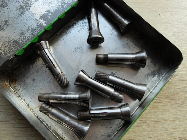 Lot De 50 Pinces De Tour D'horloger 8 Mm - Marque Moseley & Dale - Occasion - Pour Collet De Tour