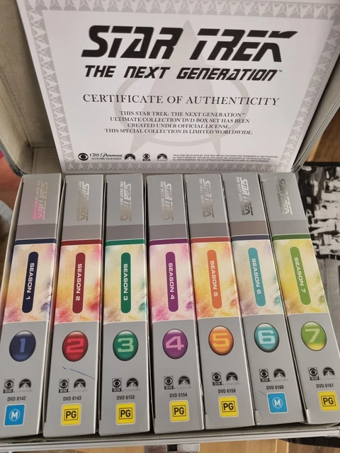 STAR TREK THE Next Generation DVD Box Set Metal Box Limited